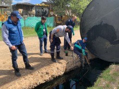 Sancionan a empresa procesadora de llantas usadas que hacía vertimientos inadecuados cerca a humedal en Mosquera