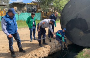 Sancionan a empresa procesadora de llantas usadas que hacía vertimientos inadecuados cerca a humedal en Mosquera