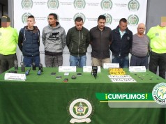 Captura de individuos por hurto a comercio y tracto camiones en Mosquera