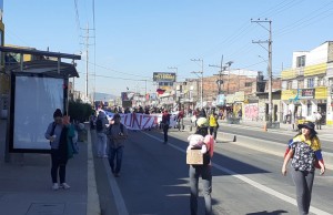 Cierres viales en el municipio de Funza por paro