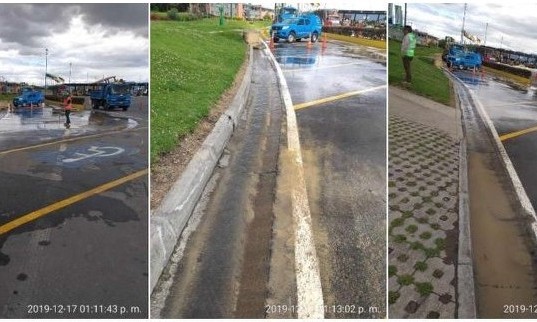 Por daño en la línea de distribución suspensión del servicio de acueducto del municipio de Mosquera