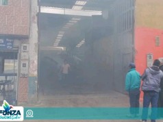 Controlado incendio en el barrio Serrezuelita en Funza