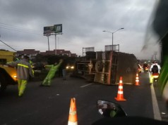 Trancón por accidentes en vía Mosquera – Facatativá y Calle 13