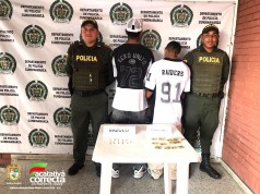 Captura de dos sujetos dedicados a la venta e inducción al consumo de estupefacientes en instituciones educativas