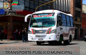 Secretaría de Tránsito y Transporte presentó las nuevas tarifas de transporte público municipal en Facatativá