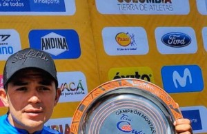 Fabio Duarte, campeón de la montaña en el Tour Colombia 2.1