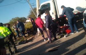 Tráfico lento en vía Funza – Calle 80 por accidente