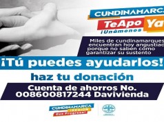 Cundinamarca lanzó una iniciativa para apoyar a las familias cundinamarqueses más necesitadas
