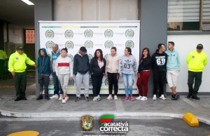 En Facatativá fue desarticulada la banda “Los Pony”, dedicada al tráfico de estupefacientes