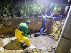 Con inmediatez fue solucionado daño en red de acueducto en Funza