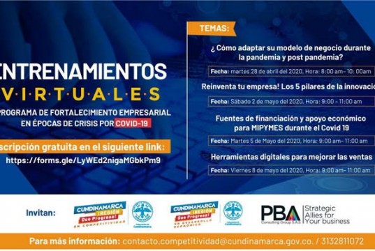 Gobernación de Cundinamarca brindará herramientas de liderazgo e inteligencia emocional mediante conferencias virtuales