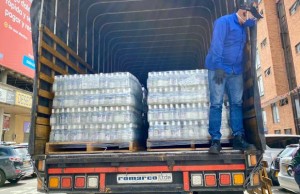 Gobernación de Cundinamarca donó a Corabastos 20.000 botellas de alcohol y 3.000 de gel antibacterial