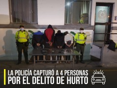 Policía capturó a cuatro personas por hurto a bus intermunicipal en Mosquera