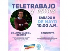 Cundinamarquesas invitadas a participar en la charla virtual teletrabajo y estrés