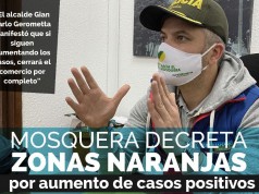 Mosquera decreta zonas naranjas por aumento de casos de COVID