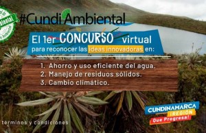 Concurso virtual de educación ambiental para comunidades de Cundinamarca