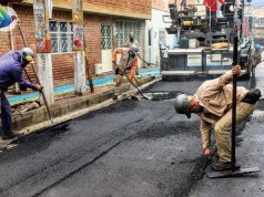 Continúa la rehabilitación vial en el municipio de Funza
