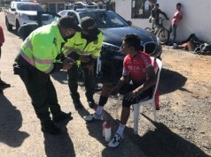 Nairo Quintana sufre accidente en Boyacá