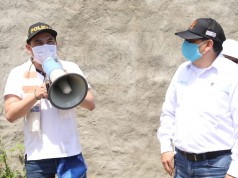 Inició maratónica gira por el departamento con buenas noticias en materia de infraestructura vial, deportiva, educativa y económica