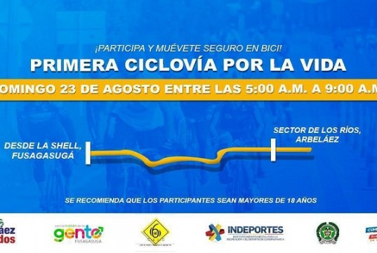 Cundinamarca posee la primera ciclovía en vías departamentales en el país