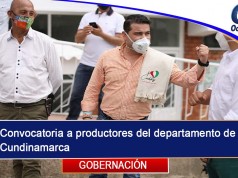Convocatoria a productores del departamento de Cundinamarca afectados por el Covid-19