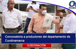 Convocatoria a productores del departamento de Cundinamarca afectados por el Covid-19