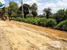 En Funza, se encuentra en proceso de finalización obras de mantenimiento en vía El Papayo