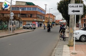 Se realizó la señalización de la calle 10 en el municipio de Funza