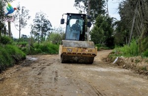Continúan las obras de rehabilitación de vías de acceso para el Funza