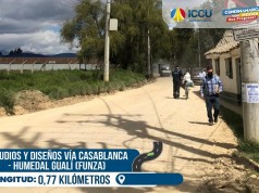 Cerca de $3.000 millones en estudios y diseños para ocho vías, entre ellas Vía Casablanca – Humedal Gualí en Funza