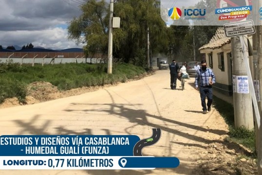 Cerca de $3.000 millones en estudios y diseños para ocho vías, entre ellas Vía Casablanca – Humedal Gualí en Funza