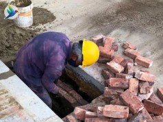 Avanzan las obras de mejoramiento en andenes y ciclorutas de Funza