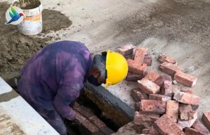 Avanzan las obras de mejoramiento en andenes y ciclorutas de Funza