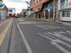 Cierre de la vía de la carrera 11 entre calles 15 y 16 en Funza