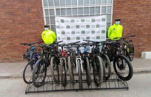 Operativos lograron la incautación de 13 bicicletas, presuntamente hurtadas en Madrid
