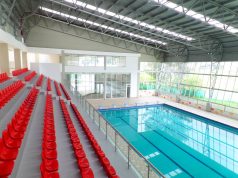 Reapertura de las clases de natación en el Centro Acuático de Funza