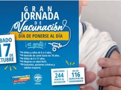 Nueva jornada de vacunación este 17 de octubre en Cundinamarca