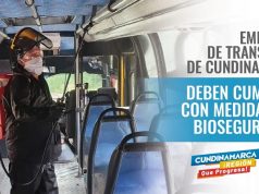 Empresas de transporte público están trabajando a más del 50% de ocupación