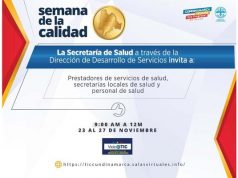Participe en la semana de la calidad en Salud