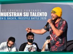 Los jóvenes funzanos mostraron su talento en el Bacatá, freestyle battle 2020