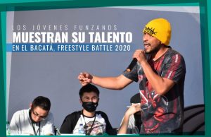 Los jóvenes funzanos mostraron su talento en el Bacatá, freestyle battle 2020