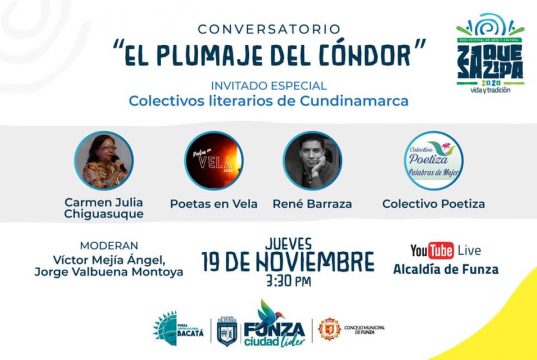 ¡Conéctate ya! con el conversatorio virtual “EL PLUMAJE DEL CÓNDOR”
