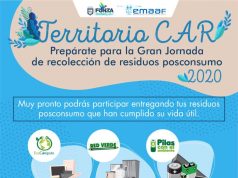 Llega a nueva jornada reciclatón a Funza