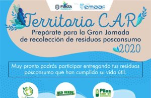 Llega a nueva jornada reciclatón a Funza