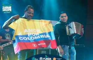 Omar Geles, compositor del folclor vallenato estuvo en el nuestro festival Zaquesazipa