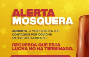 Aumento de contagios de COVID en el municipio de Mosquera