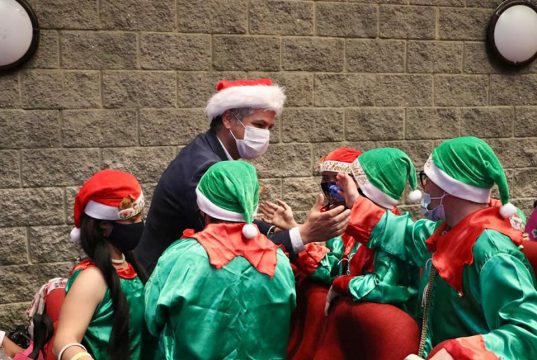 Mosquera celebró el día blanco