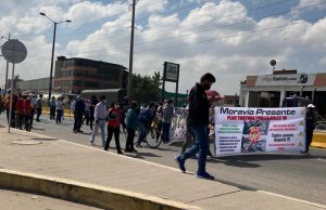 Marchas obstaculizan paso por calle 13