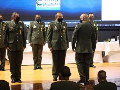 Gobernación de Cundinamarca condecora a miembros de la Policía Nacional con ocasión de sus 129 años de creación