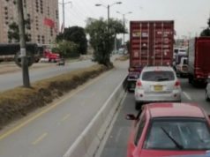 Cundinamarca y Bogotá reubicarán bicicarril por la Calle 13